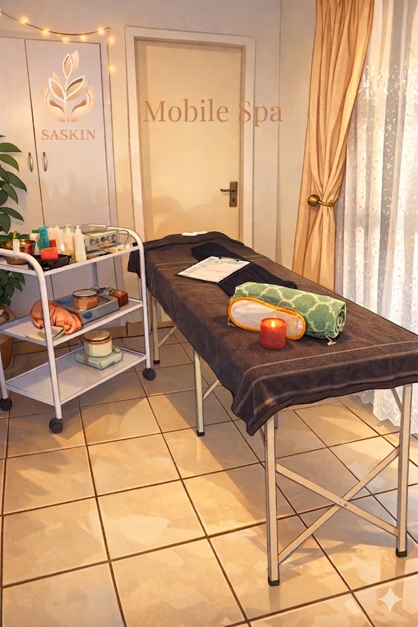 SASKIN Mobile Spa Treatment at Home Gauteng